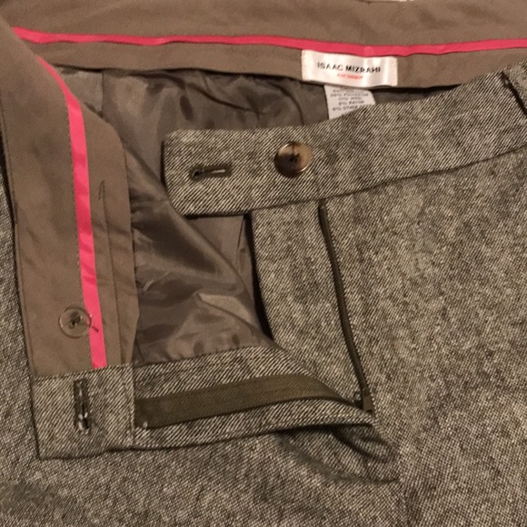 Isaac Mizrahi for Target olive green/gray dress pants Size 16 - Picture 4 of 7